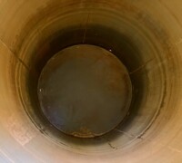 Stojatá laminátová nádrž s rovným dnem 32 m3