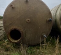 Stojatá laminátová nádrž s rovným dnem 32 m3